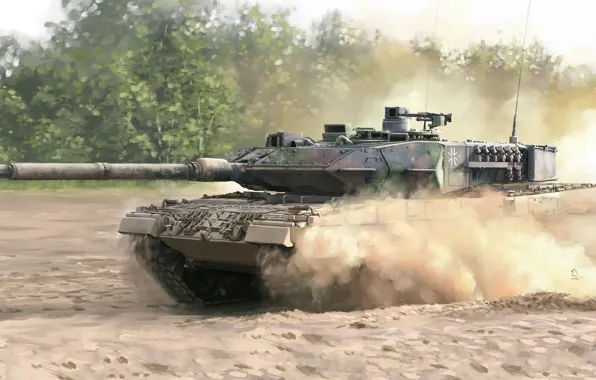 Germany, Tank, The Bundeswehr, Leopard 2, Armor
