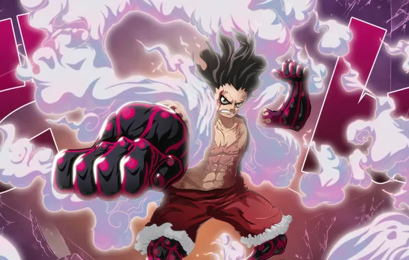 Power, anime, guy, One Piece