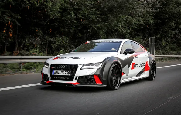Wallpaper Audi, on the road, RS7, 2016, S7, M&D Exclusive Cardesign, A7 ...