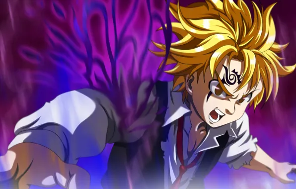 Anger, Nanatsu no Taizai, The seven deadly sins, Melides