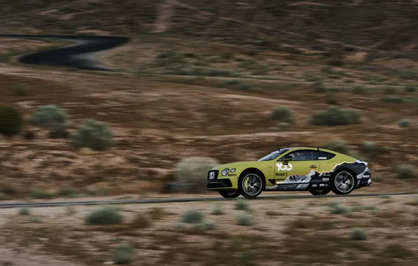 Picture coupe, Bentley, Continental GT, in motion, Pikes Peak, 2019, 626 HP