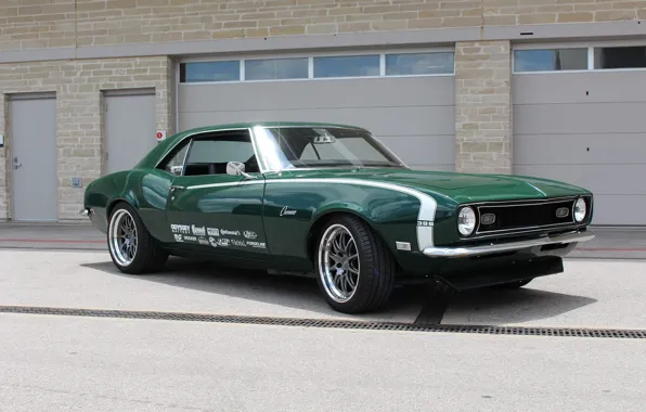 Picture Chevrolet, Camaro, 1968, Evil, Wheels, Steve, Twin, Forgeline