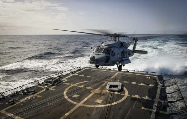 Weapons, army, MH-60R, Sea Hawk helicopter