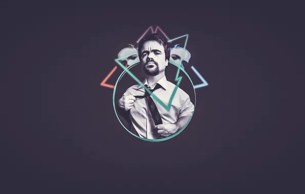 Welcome, minimalism, actor, evil, shirt, classic, triangle, glows