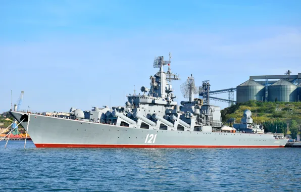 Pier, Moscow, cruiser