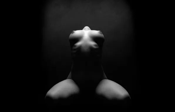 Pose, minimalism, Chest