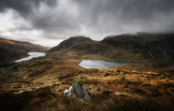 Clouds, Wales, Wales, Snowdonia