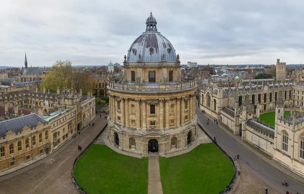 The sky, landscape, street, home, UK, the dome, University, Oxford