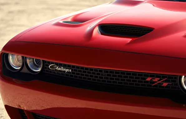 Dodge, Challenger, front view, Widebody, Scat Pack, Challenger RT, 2019