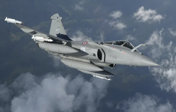 Picture Fighter, Rocket, Dassault Rafale, The French air force, Air force, PTB, MBDA MICA, Rafale D