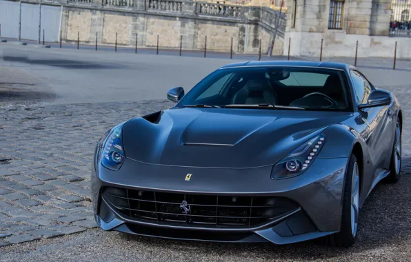 Ferrari, stone, Berlinetta, F12, paving