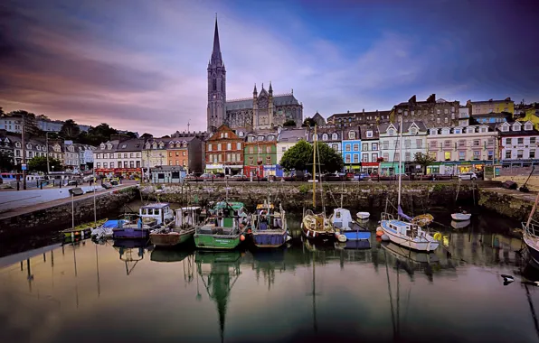 Marina, boats, Ireland, Cork