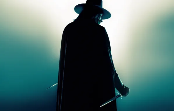 Black, films, v for vendetta