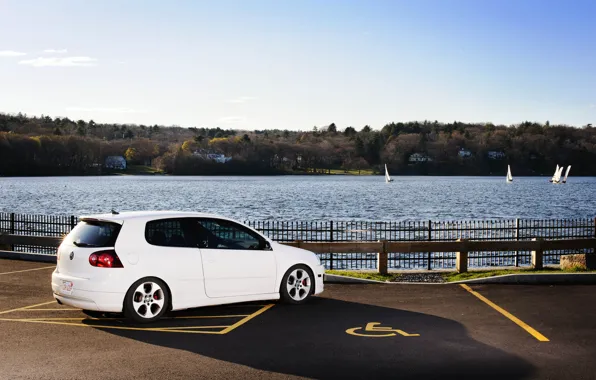 White, white, Golf, golf, Volkswagen, Volksvagen, mk5