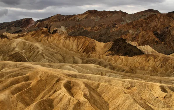 Landscape, mountains, Death Valley, National Park