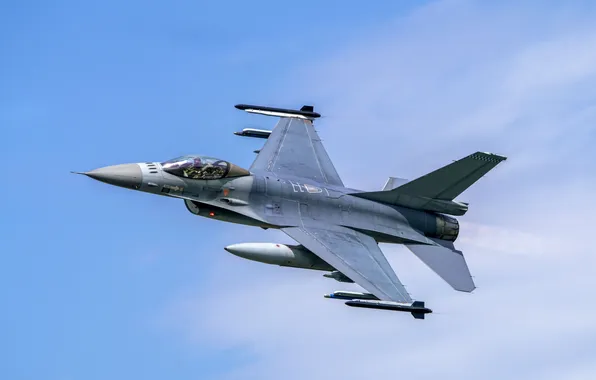 AIR, F16, MILITARY, ARMY, JET, FIGHTER, PLANE, FORCE