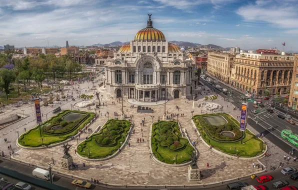 Building, area, Mexico, Mexico city