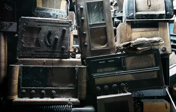 Background, radio, receiver