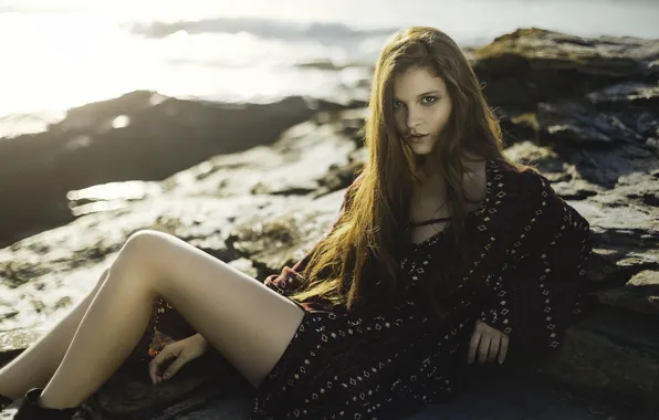 Picture look, girl, pose, Catalina Hinrichsen