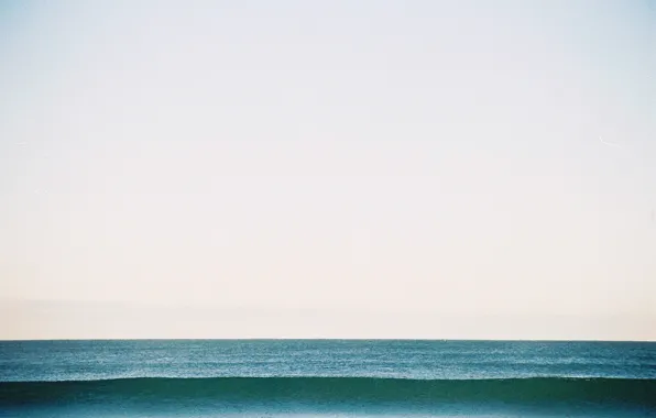 Picture sea, wave, horizon