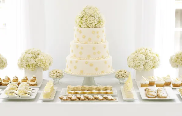 Holiday, cake, wedding, sweet, decor, cupcakes