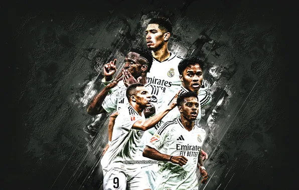 Football, Soccer, Real Madrid CF, RealMadrid, Kylian Mbappe, Rodrygo Goes, Vinicius Junior, Jude Bellingham