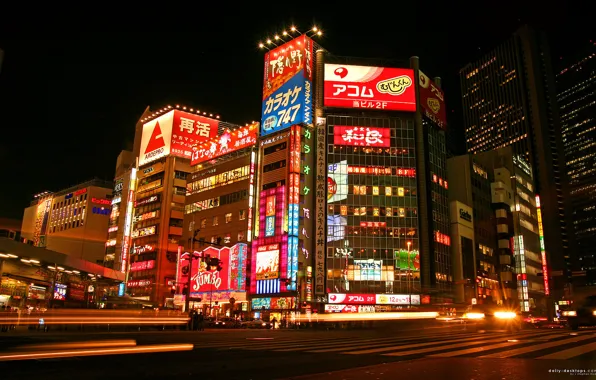 Picture light, machine, road, Building