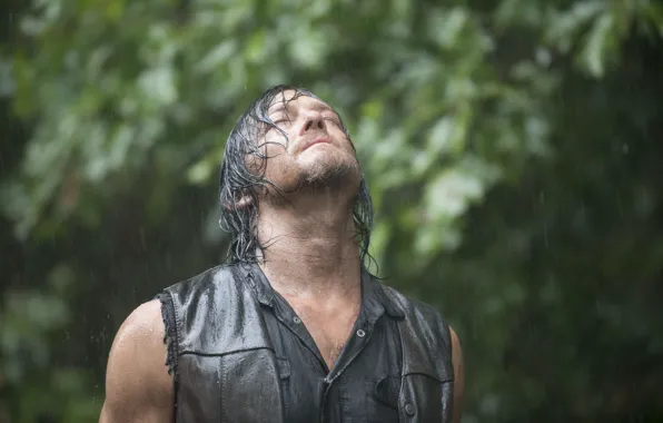 Picture rain, the series, The Walking Dead, The walking dead, Norman Reedus, Norman Reedus, Daryl Dixon, …