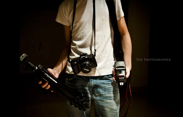 Background, photographer, cameras