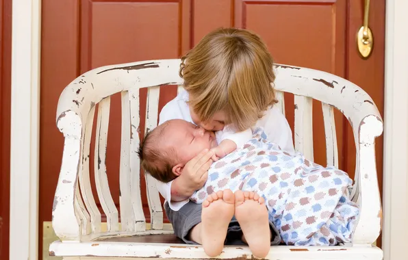 Picture love, children, care, baby, newborn