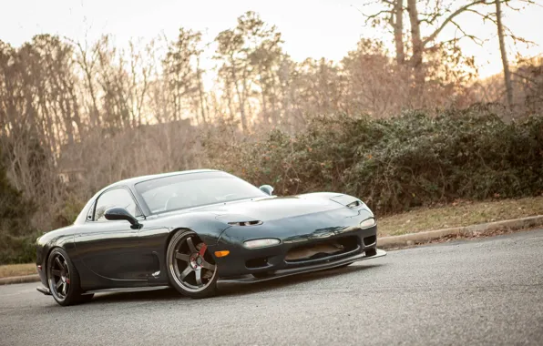 Turbo, wheels, mazda, japan, jdm, rx7, tuning, racing