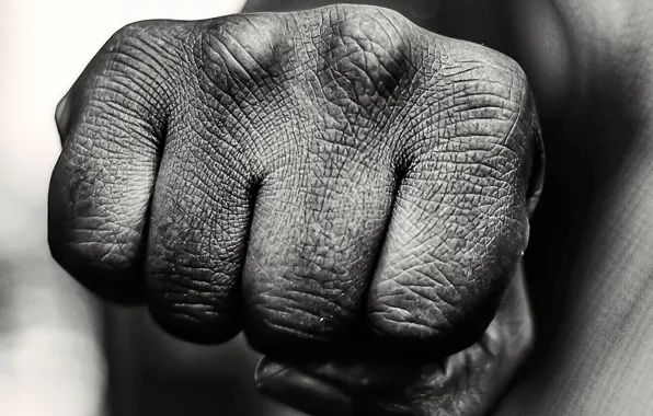 Background, hand, fist