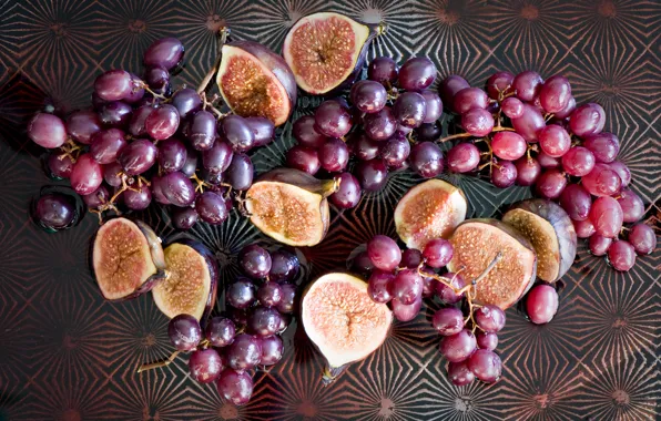 Berries, grapes, fruit, figs