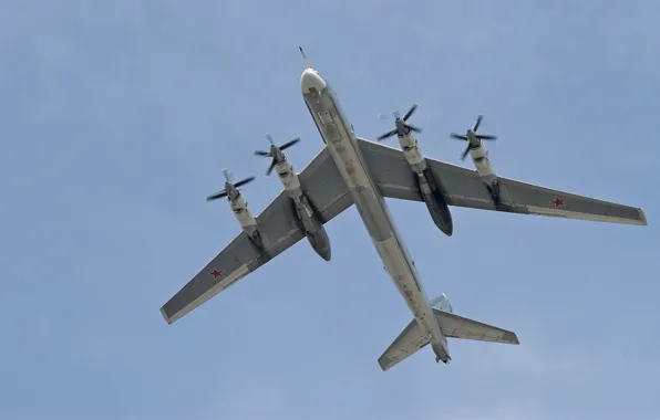 The sky, RUSSIAN AIR FORCE, Tu-95MS, Long-range aviation
