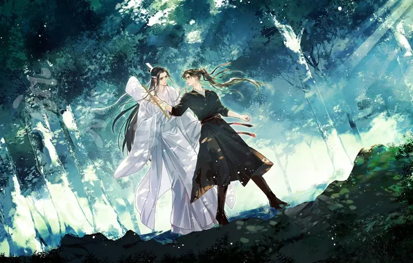 The conversation, Mo Dao Zu Shi, Lan Wangji, Wei Wuxian, Spellcasters
