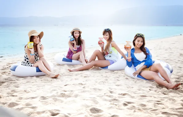 Music, girls, Asian girls, Sistar, K-pop, South Korea