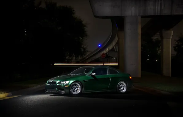 Picture Night, E92, Wheels, M3, Green Metallic