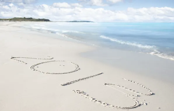 Sand, Sea, New year, 2013