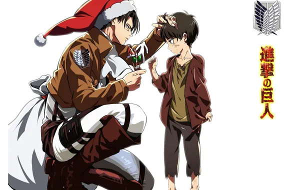 Boots, boy, tears, sweets, bag, military uniform, torn clothes, Shingeki no Kyojin