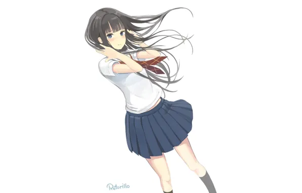 Girl, Schoolgirl, Form