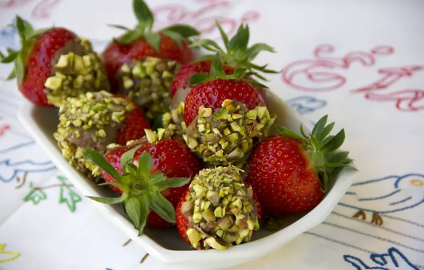 Berries, food, strawberry