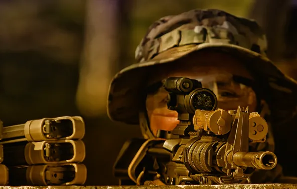 Weapons, army, soldiers