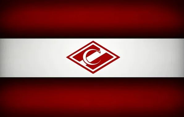 Picture retro, strip, logo, Moscow, red-white, Moscow, Spartacus, Spartak