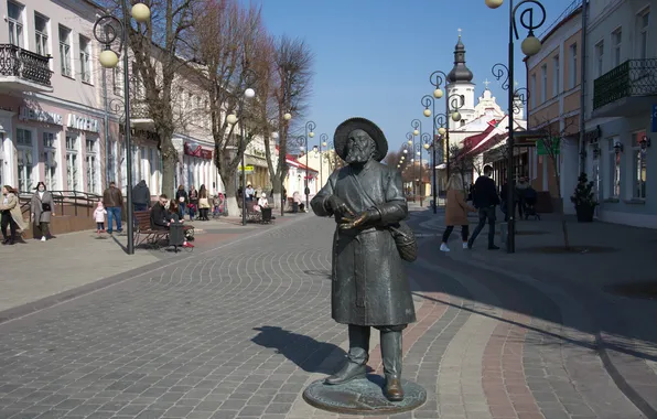 Landscape, the city, monument, architecture, journey, Pinsk