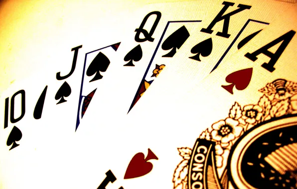 Card, poker, Royal Flush, Royal flush