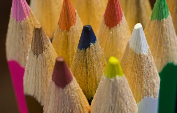 Color, pencils, stylus