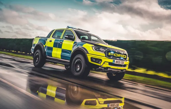 Picture Ford, Ford, Car, Ford Ranger Raptor, Performance pick-up, South Wales Police, South Wales Police, Official …