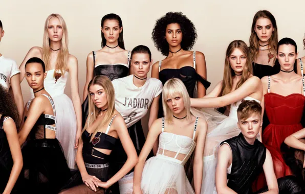 Picture Japan, model, Vogue, Stella Maxwell, Birgit Kos, Camille Hurel, Ellen Pink, Jessie Bloemendaal