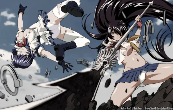 Girl, fight, School wars