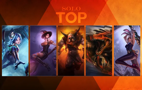 Games, top, league of legeng